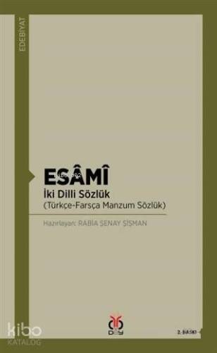 Esami; İki Dilli Sözlük (Türkçe - Farsça Manzum Sözlük) - 1