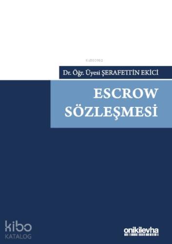 Escrow Sözleşmesi - 1