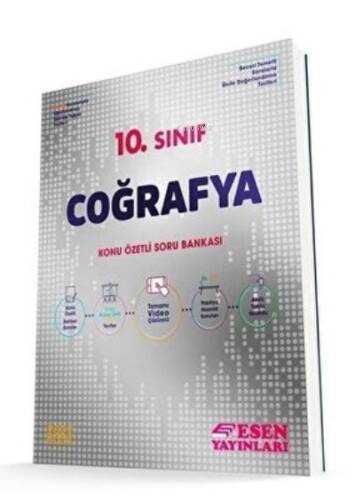 Esen 10.Sınıf Coğrafya Konu Özetli Soru Bankası - 1