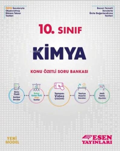 Esen 10.Sınıf Kimya Konu Özetli Soru Bankası - 1