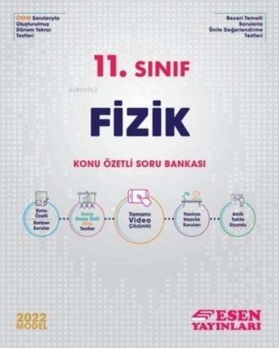 Esen 11.Sınıf Fizik Konu Özetli Soru Bankası - 1