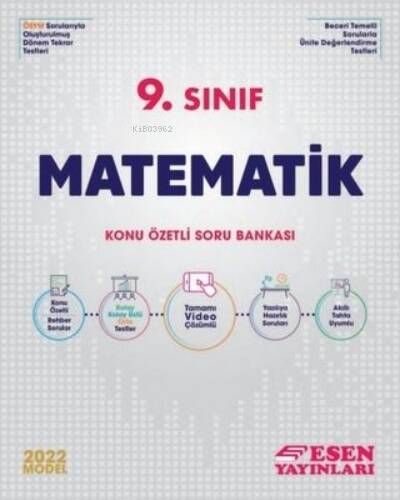 Esen 9.Sınıf Matematik Konu Özetli Soru Bankası - 1