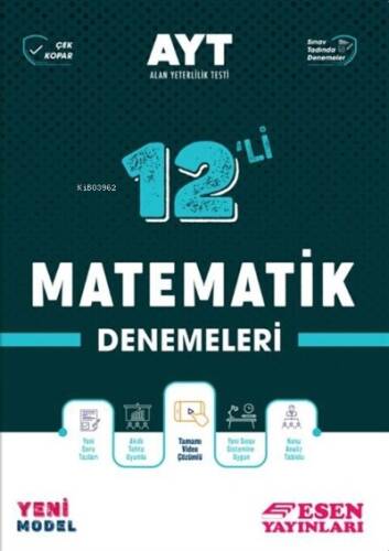 Esen Ayt 12'Li Matematik Denemeleri - 1