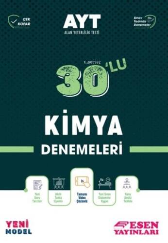 Esen Ayt 30'Lu Kimya Denemeleri - 1