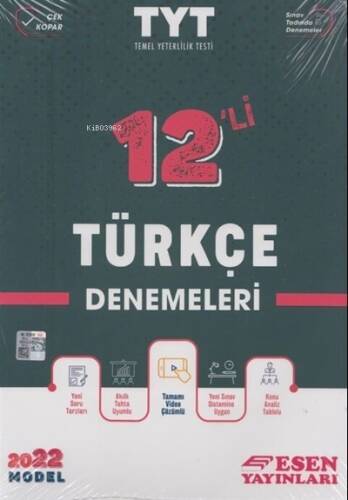 Esen Tyt 12' Li Türkçe Denemeleri - 1