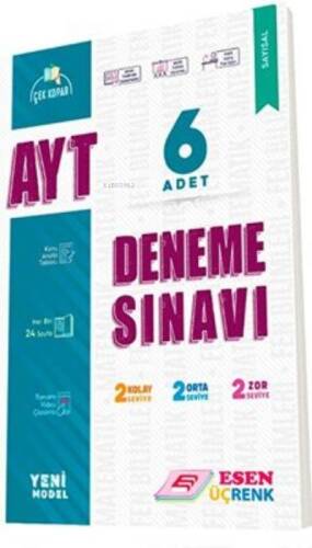 Esen - Üçrenk Ayt 6'Lı Deneme Seti (Sayısal) - 1