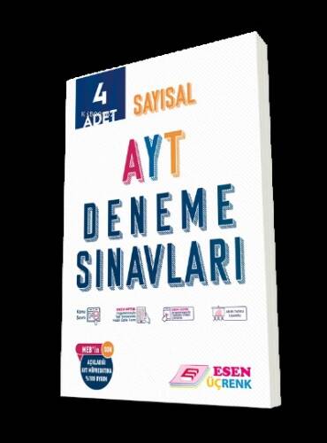 Esen Üçrenk AYT Sayısal 4'Lü Deneme Sınavları - 1