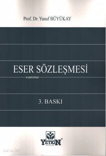 Eser Sözleşmesi - 1