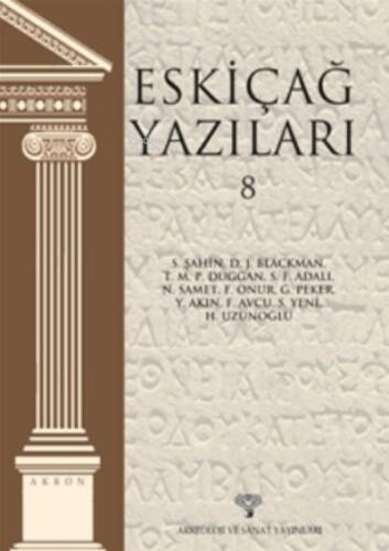 Eskiçağ Yazıları 8 - Akron 10 - 1