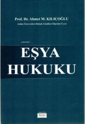 Eşya Hukuku - 1