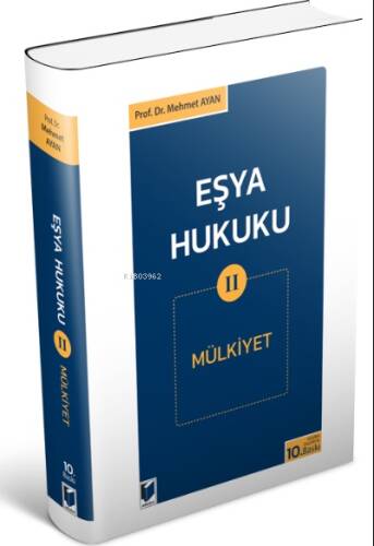 Eşya Hukuku II (Mülkiyet) - 1