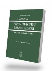 Eşya Hukuku Meselesi - 1