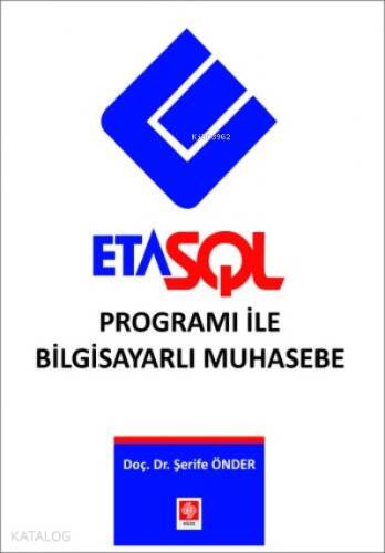 Eta Sql Programı ile Bilgisayarlı Muhasebe - 1