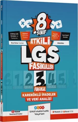 Etkili Matematik Yayınları 8. Sınıf Etkili LGS Fasikül Köklü İfadeler 3 - 1