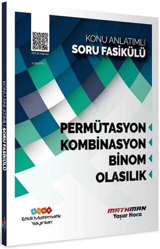 Etkili Matematik Yayınları AYT Matematik Permütasyon Kombinasyon Binom ve Olasılık Konu Anlatımlı Soru Fasikülü - 1