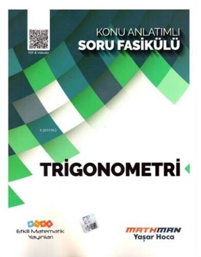 Etkili Matematik Yayınları AYT Trigonotmetri Konu Anlatımlı Soru Fasikülü - 1