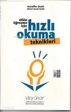 Etkin Öğrenme İçin Hızlı Okuma Teknikleri - 1