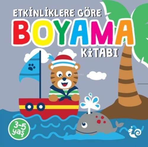 Etkinliklere Göre Boyama Kitabı - Gri - 1