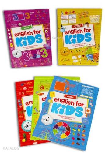 Etkinliklerle İngilizce Öğreniyorum 5 Kitap - English For Kids - 1