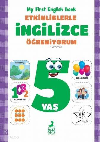 Etkinliklerle İngilizce Öğreniyorum 5 Yaş - 1