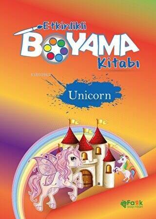 Etkinlikli Boyama Kitabı Unicorn - 1