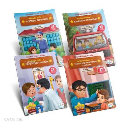 Etkinlikli Hikayeler Seti 4 Kitap - 1