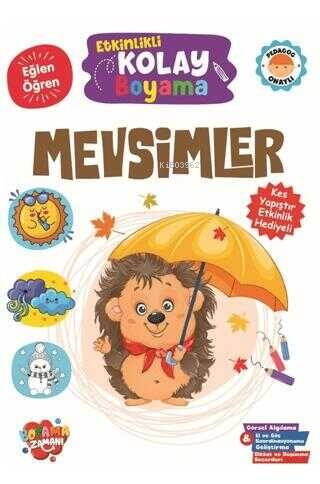 Etkinlikli Kolay Boyama - Mevsimler - 1