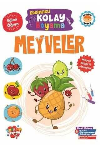 Etkinlikli Kolay Boyama - Meyveler - 1