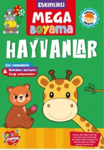 Etkinlikli Mega Boyama - Hayvanlar - 1