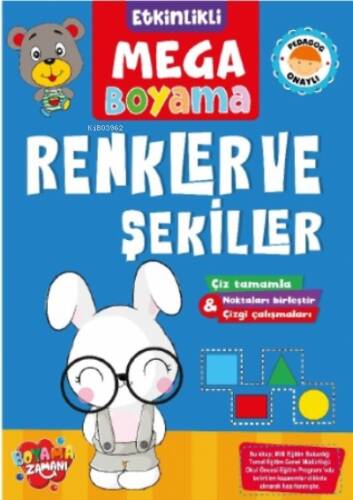 Etkinlikli Mega Boyama – Renkler ve Şekiller - 1