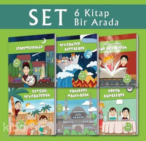 Evde Karakter Eğitimi Seti (6-9 Yaş); 6 Kitap Bir Arada - 1