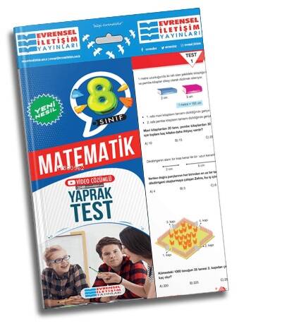 Evrensel 8.Sınıf Matematik Yeni Nesil Yap. Test - 1