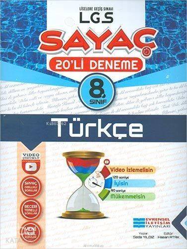 Evrensel İletişim Yayınları 8. Sınıf LGS Türkçe Sayaç 20 li Deneme - 1