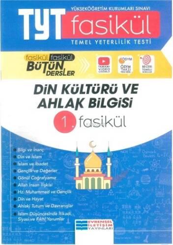 Evrensel İletişim Yayınları Tyt Din Kültürü Ve Ahlak Bilgisi 1. Fasikül - 1