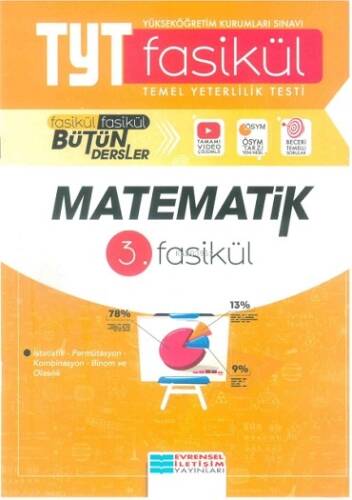 Evrensel İletişim Yayınları Tyt Matematik 3. Fasikül - 1