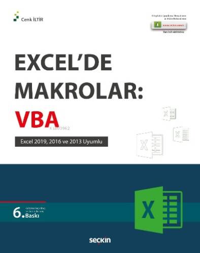 Excel'de Makrolar: VBA;Excel 2019, 2016 ve 2013 Uyumlu - 1