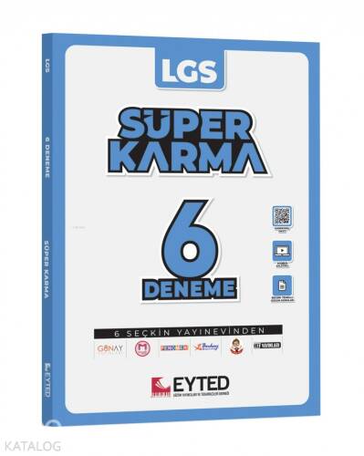 Eyted Yayınları 8. Sınıf LGS Süper Karma 6 Deneme - 1