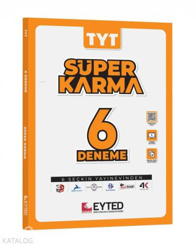 Eyted Yayınları TYT Süper Karma 6 Deneme - 1