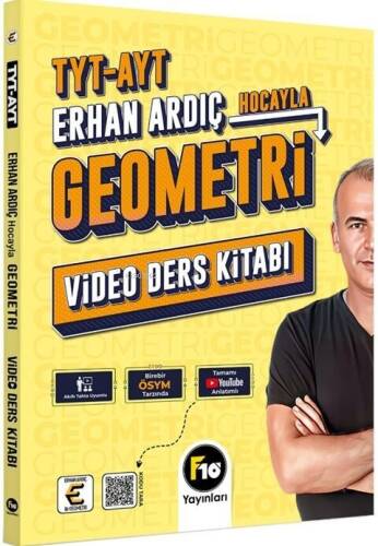 F10 Yayınları Erhan Ardıç Hocayla TYT AYT Geometri Video Ders Kitabı - 1