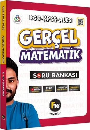 F10 Yayınları Gerçel Matematik DGS KPSS ALES Soru Bankası - 1