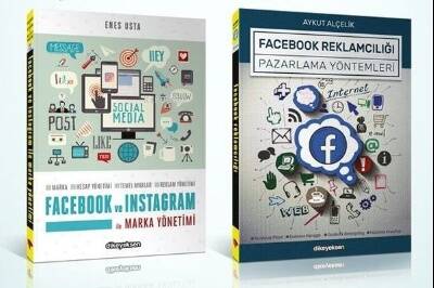 Facebook ve Instagram Reklamcılıgı ile Pazarlama Yontemleri Eğitim Seti - 2 Kitap Takım - 1