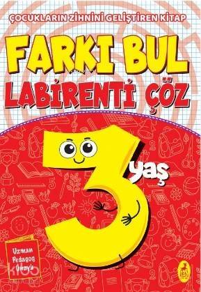 Farkı Bul Labirenti Çöz 3 Yaş - 1