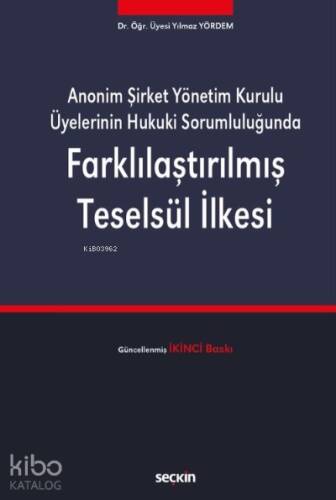 Farklılaştırılmış Teselsül İlkesi - 1