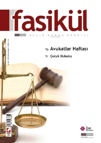 Fasikül Aylık Hukuk Dergisi – 2011 Yılı Abonelik - 1