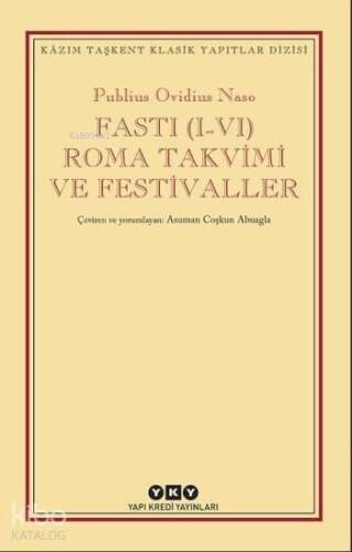 Fasti (I-VI) Roma Takvimi ve Festivaller - 1