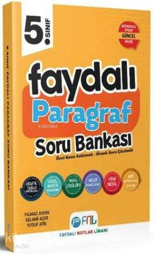 Faydalı Notlar Limanı Yayıncılık 5. Sınıf Faydalı Paragraf Soru Bankası - 1