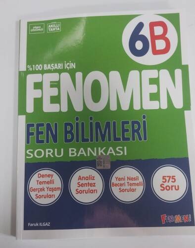 Fenomen 6B Fen Bilimleri Soru Bankası - 1