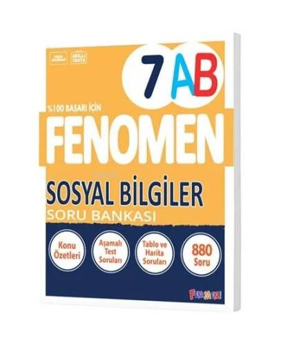 Fenomen 7. Sınıf Sosyal Bilgiler A-B Soru Bankası - 1