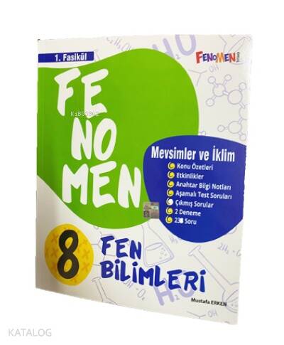 Fenomen 8. Sınıf Fen Bilimleri 1.Fasikül (Mevsimler Ve İklim) - 1