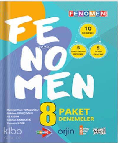 Fenomen 8. Sınıf Fenomen 8 Paket Deneme - 1